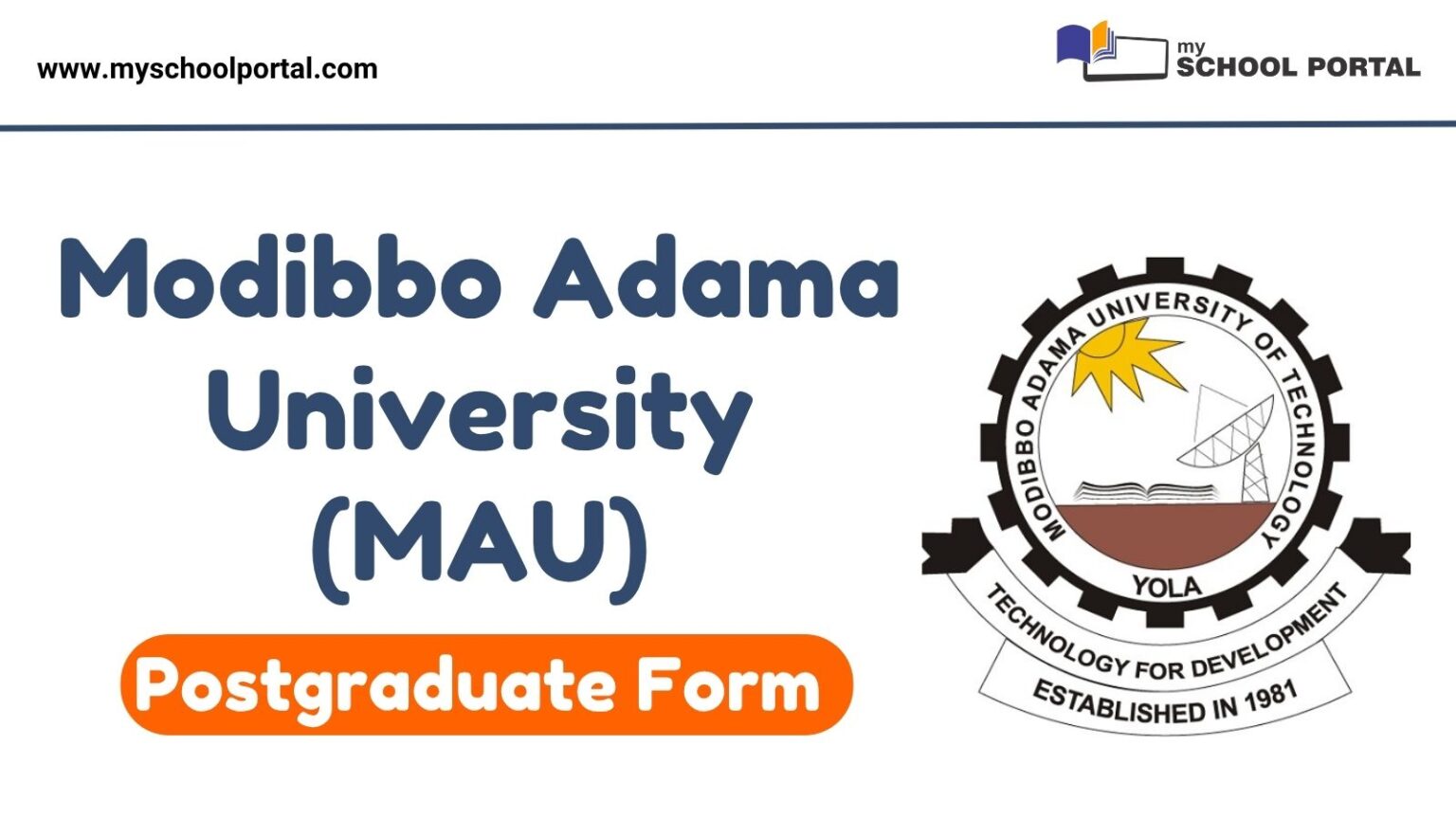 MAU Postgraduate Form