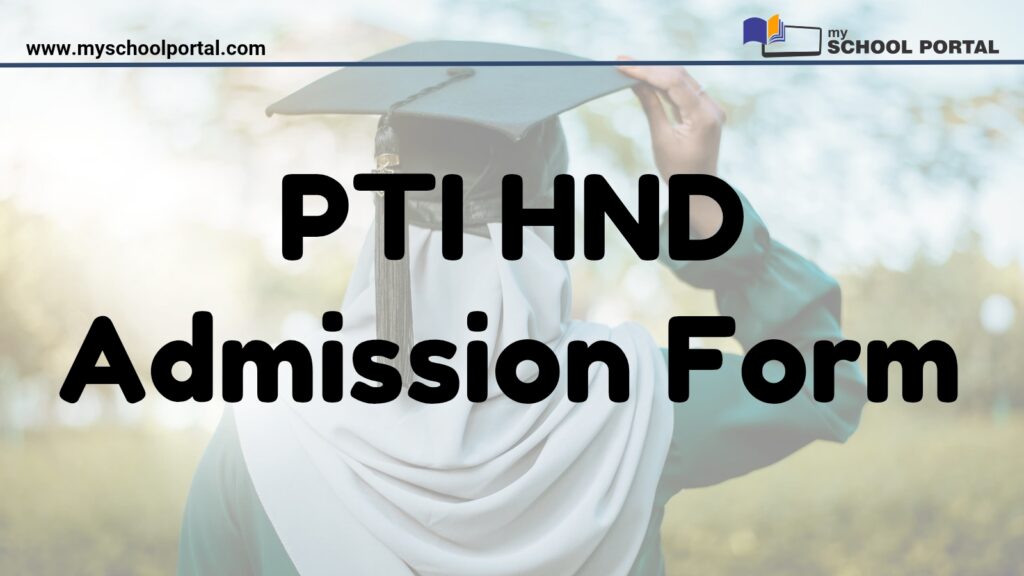 PTI HND Admission Form