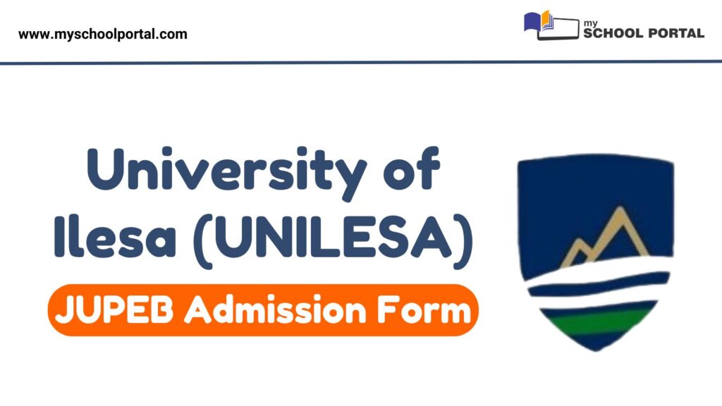 UNILESA JUPEB Admission Form