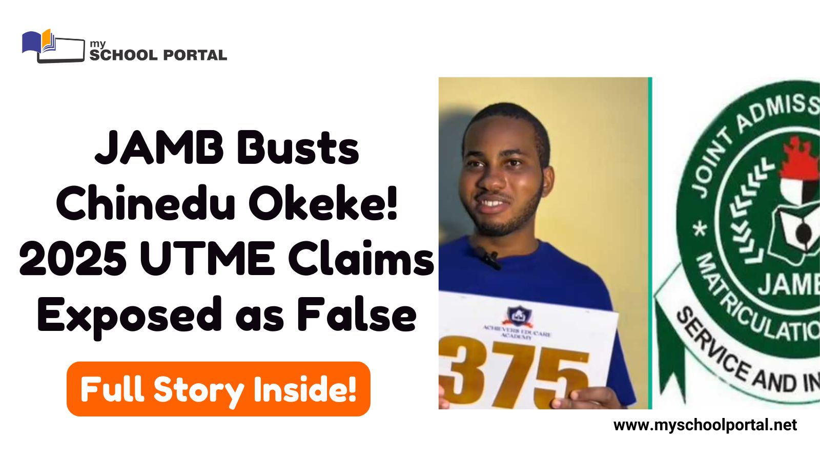 Chinedu Okeke’s False Claims in 2025 UTME