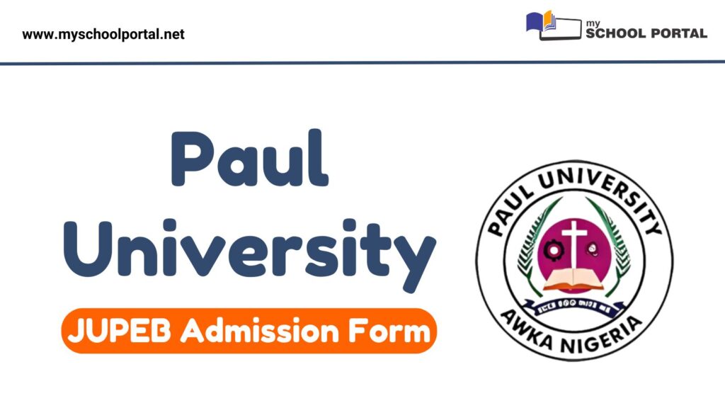 Paul University JUPEB Form