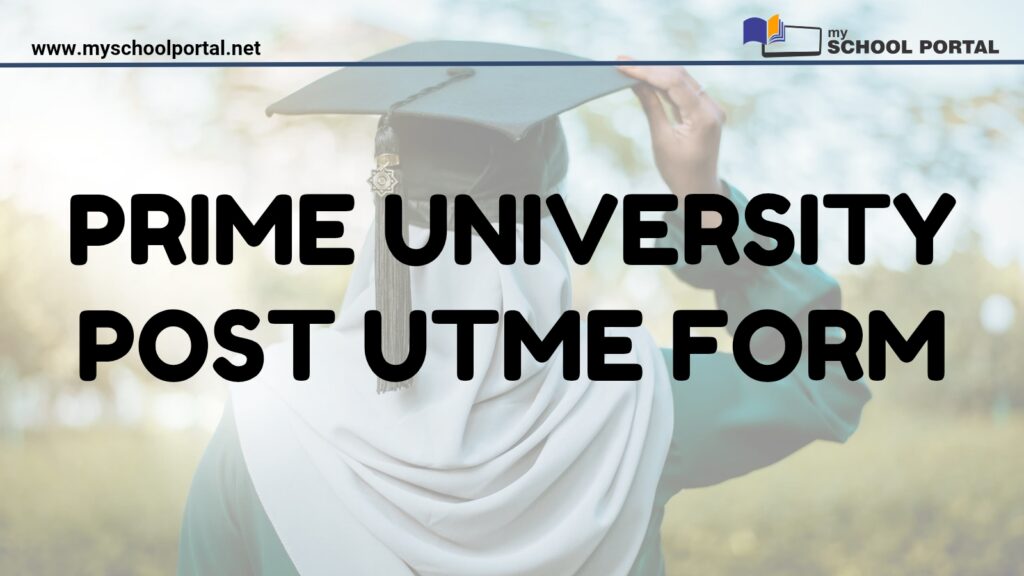 Prime University Post UTME