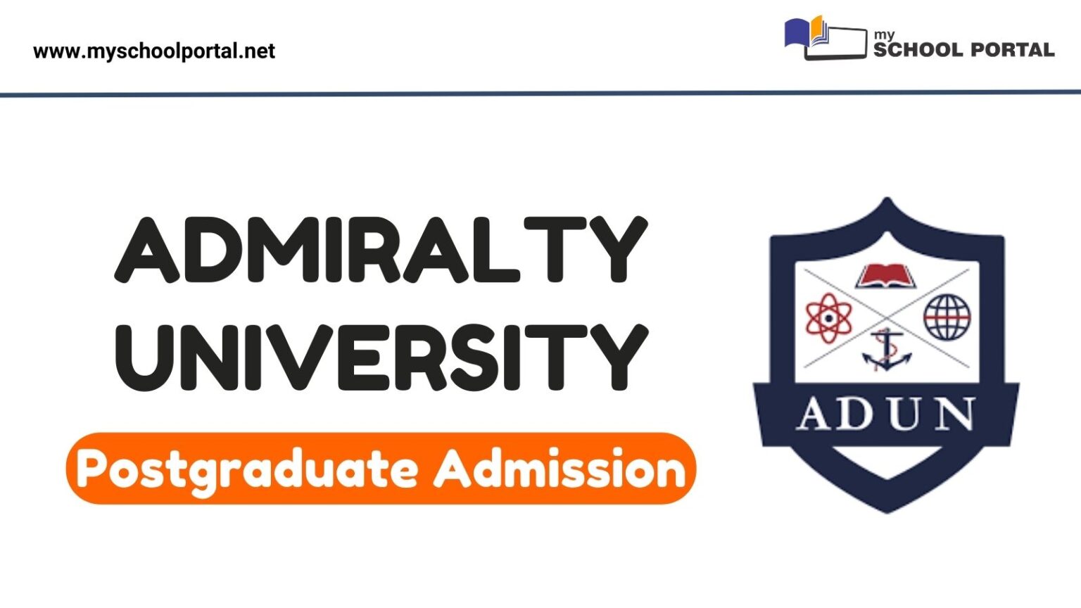 Admiralty University Postgraduate Admission