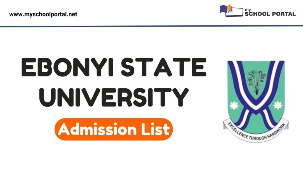 EKSU Admission List