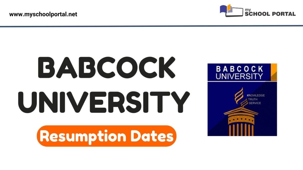 Babcock University Resumption Date