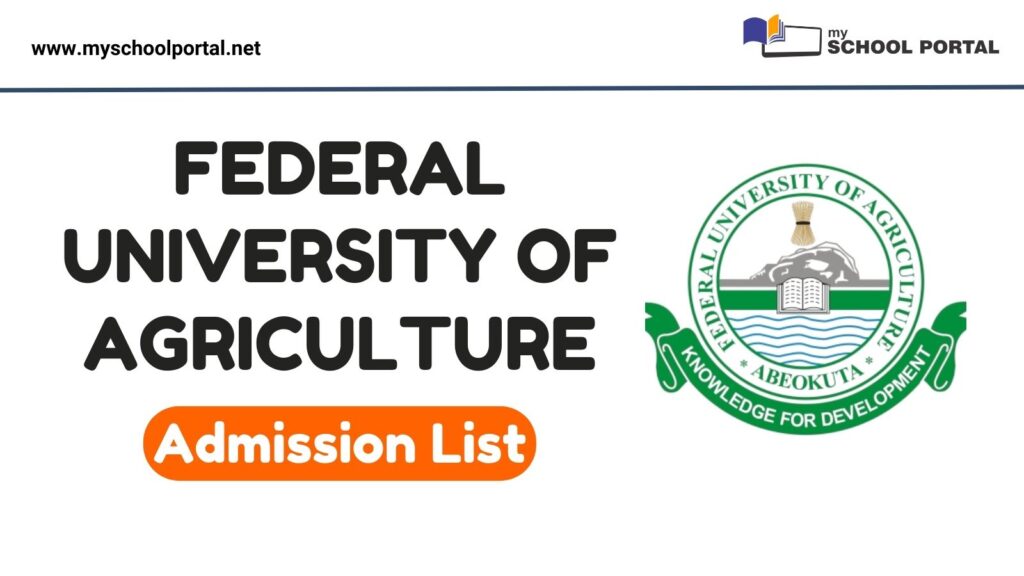 FUNAAB Admission List