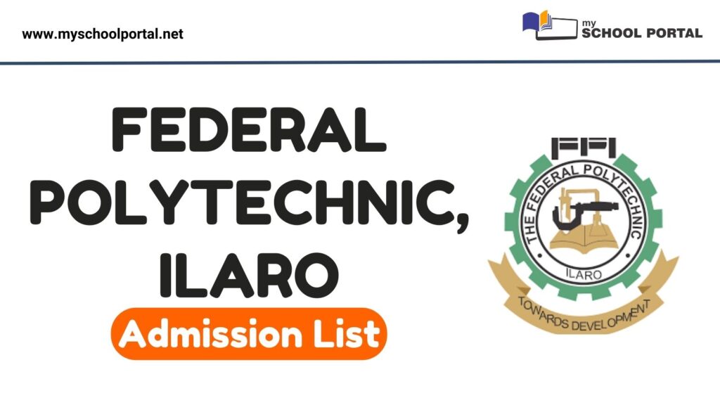 Ilaro Poly Admission List